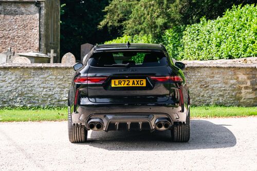 Lister Stealth — Rear head-on — quad exhausts