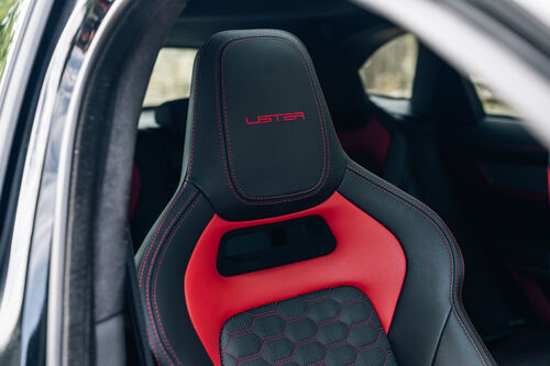 Lister Stealth — Driver's seat — Lister headrest