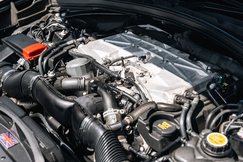 Lister Stealth — Engine bay
